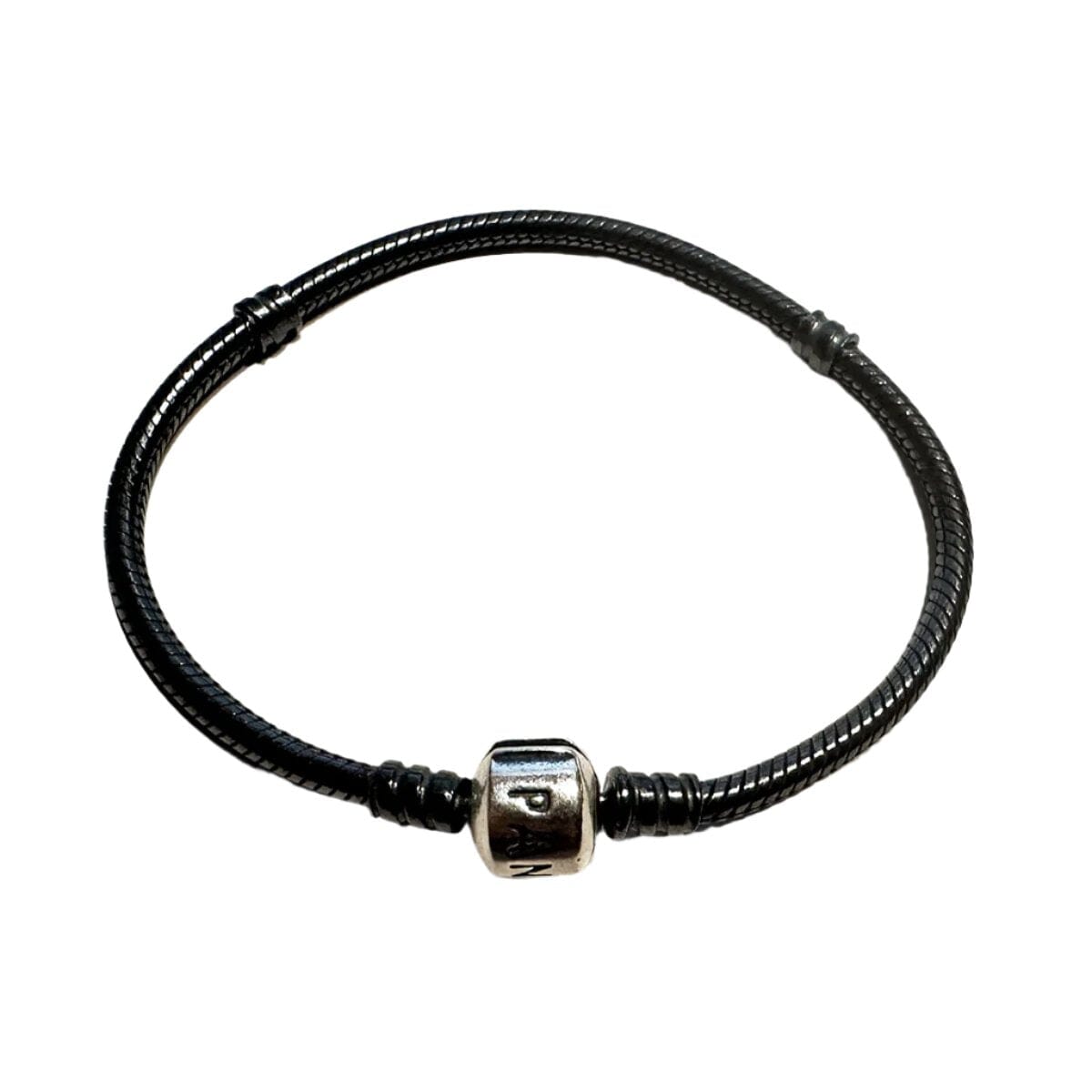 Pandora Preloved Pandora Oxidized Bracelet with Barrel Clasp
