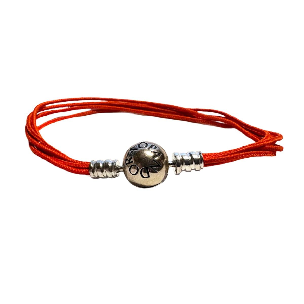 Pandora Preloved Pandora Red Multi Strand Bracelet
