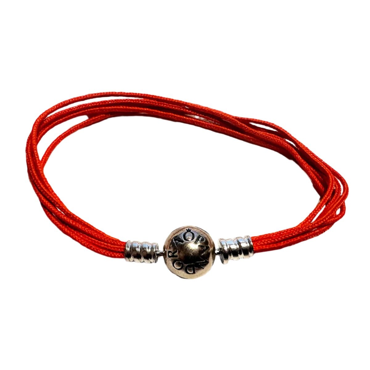Pandora Preloved Pandora Red Multi Strand Bracelet