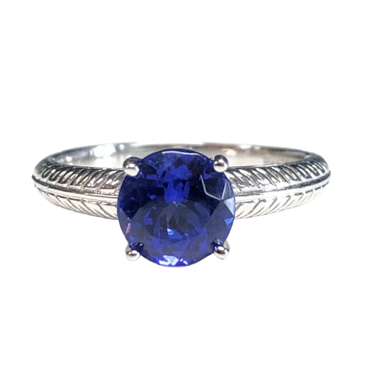 Great Lakes Coin Platinum &amp; Tanzanite Ring