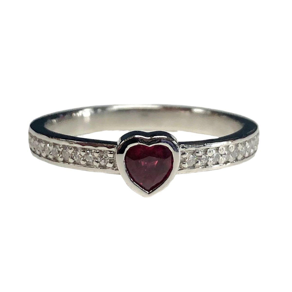 Great Lakes Coin Platinum Ruby &amp; Diamond Ring