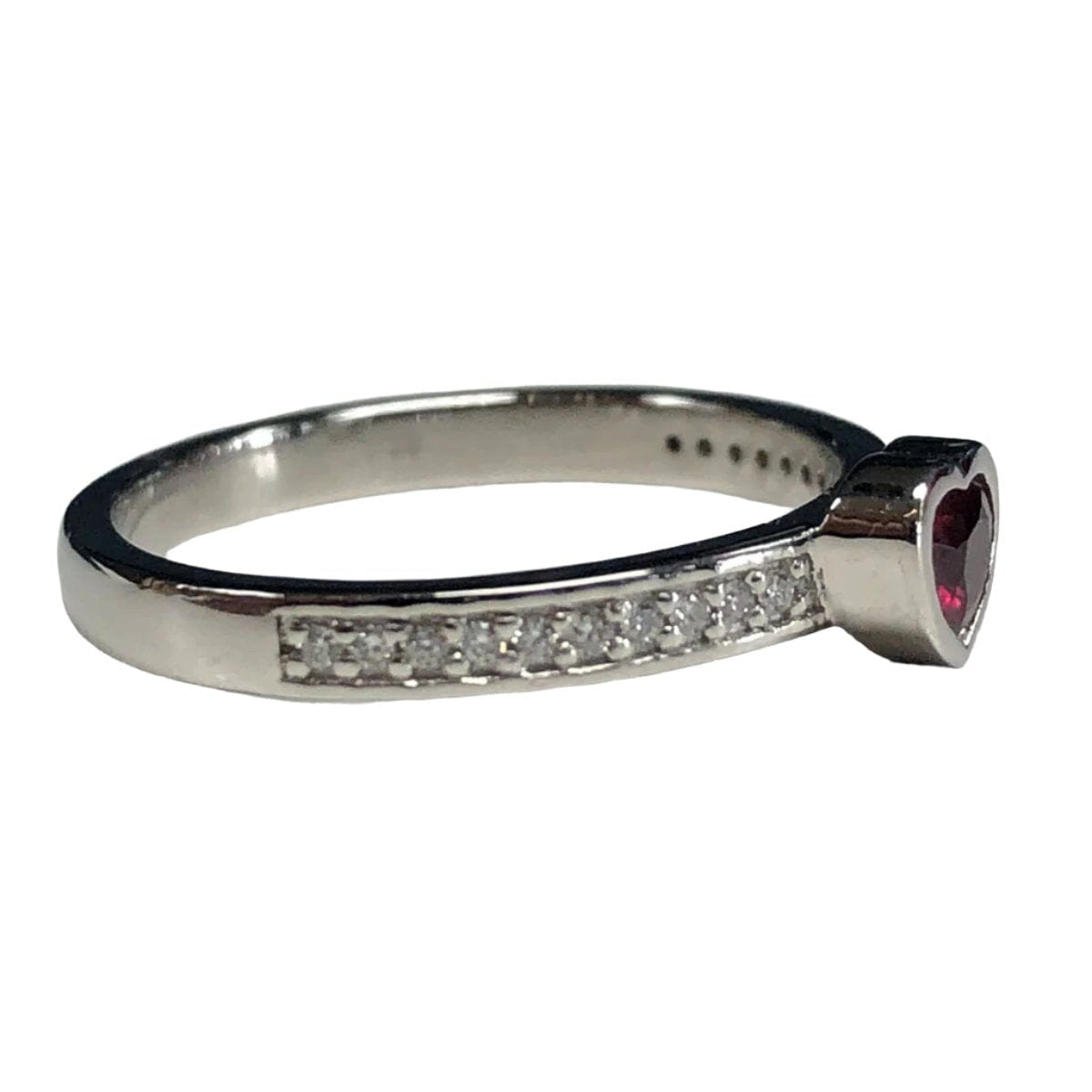 Great Lakes Coin Platinum Ruby &amp; Diamond Ring