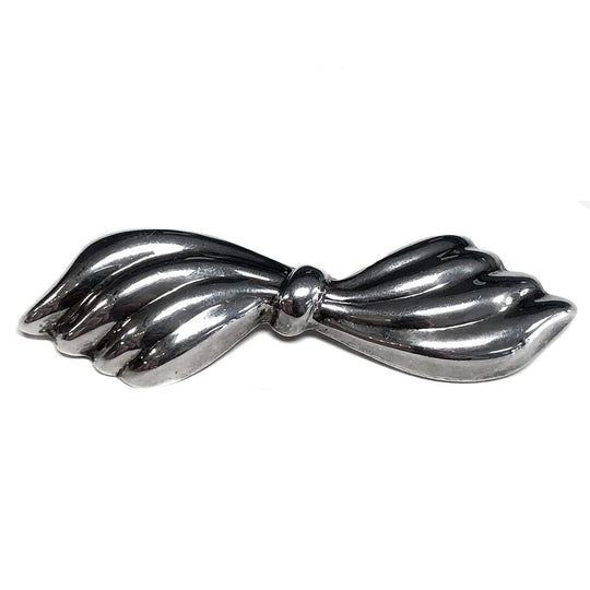 Silver Bow Pin