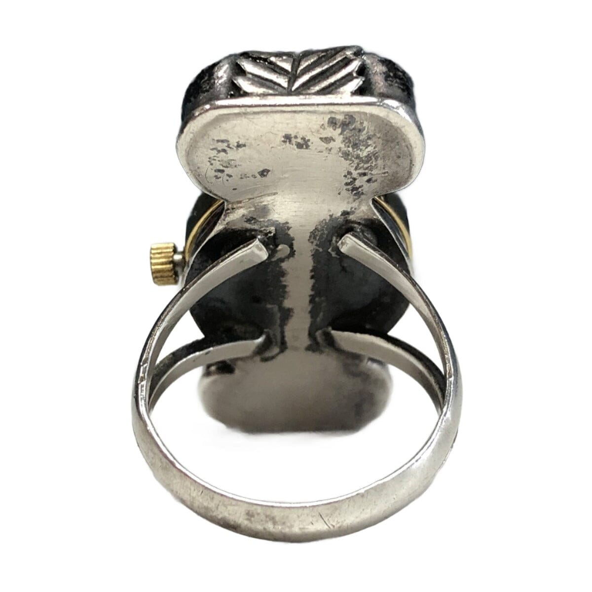 Great Lakes Coin Navajo Silver Watch Ring