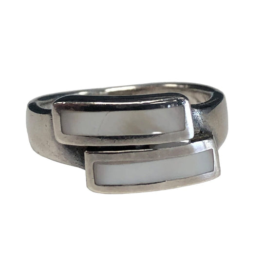 Silver & Mother of Pearl Ring