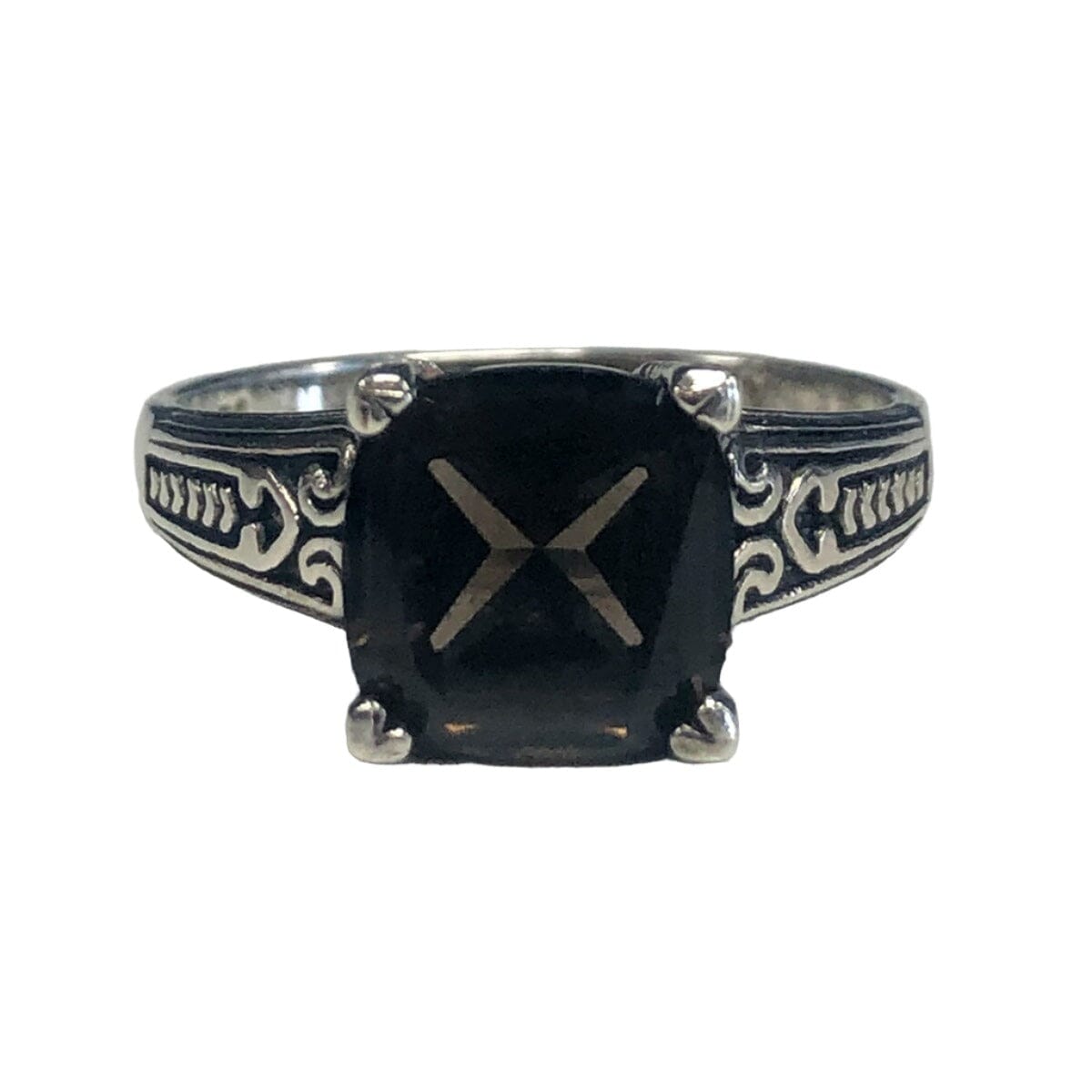 Great Lakes Coin Silver &amp; Brown Cubic Zirconia Ring
