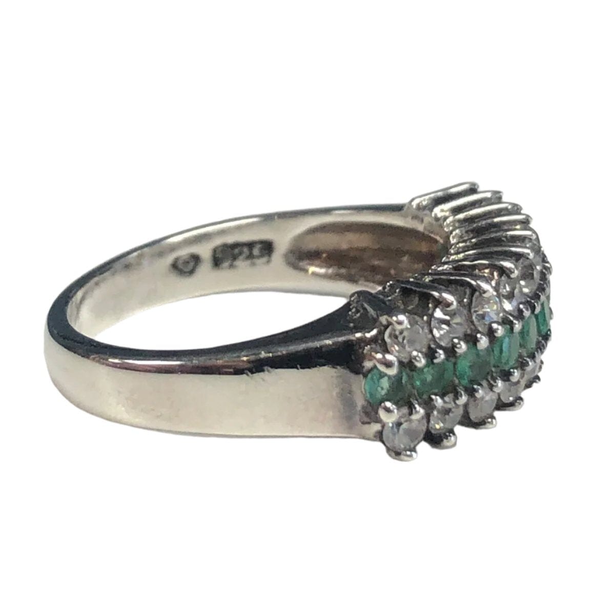 Great Lakes Coin Silver &amp; Cubic Zirconia Ring