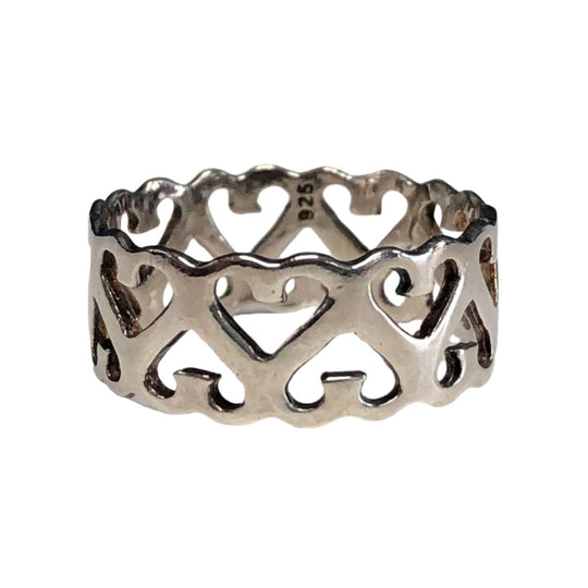 Silver Heart Ring