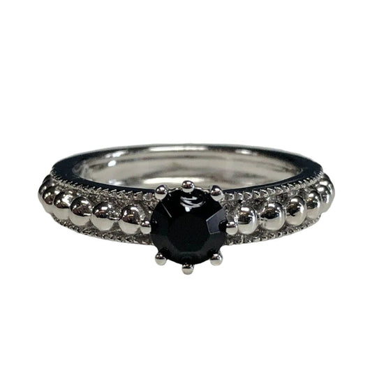 Silver & Onyx Ring