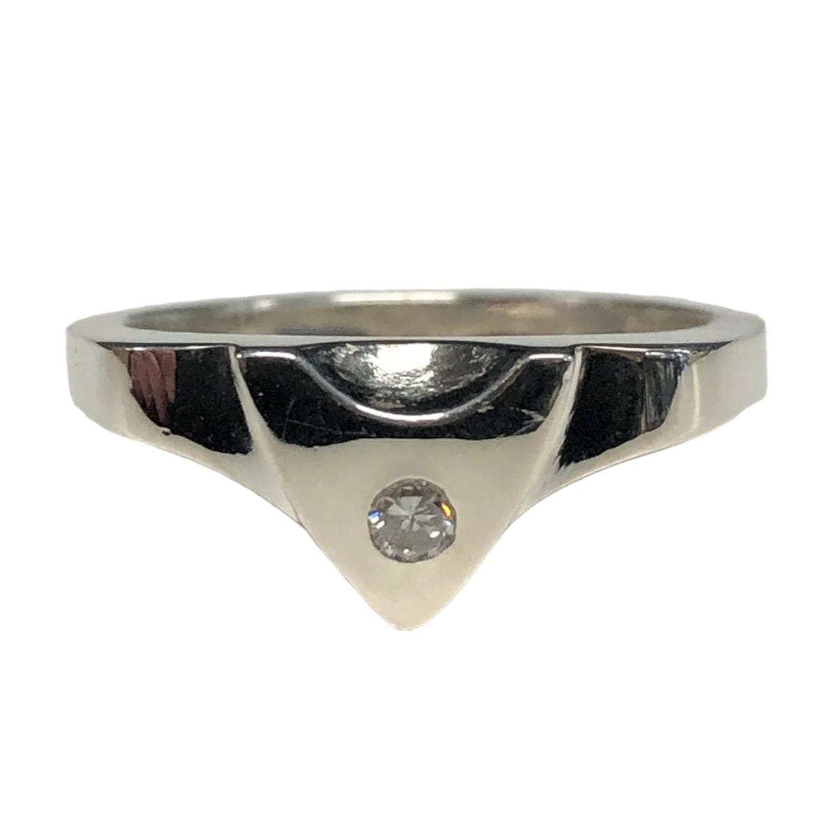 Great Lakes Coin Marilu Designs Arrow Silver &amp; Diamond Ring