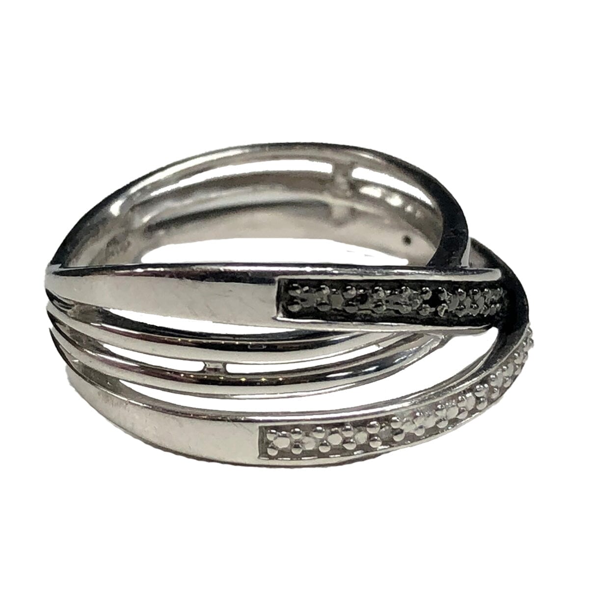 Great Lakes Coin Silver &amp; Diamond Ring