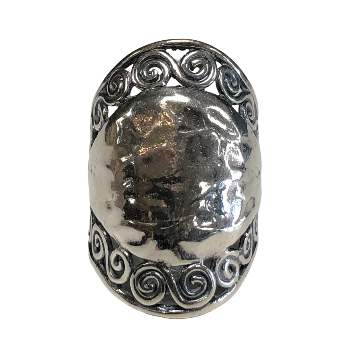 Great Lakes Coin Silver Statement Ring