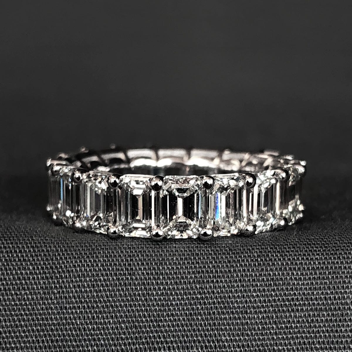 Great Lakes Boutique 14 k White Gold Diamond Eternity Ring