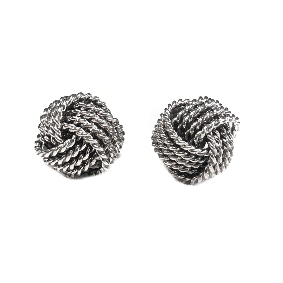 Great Lakes Coin Tiffany Twist Knot Earrings (With Box)