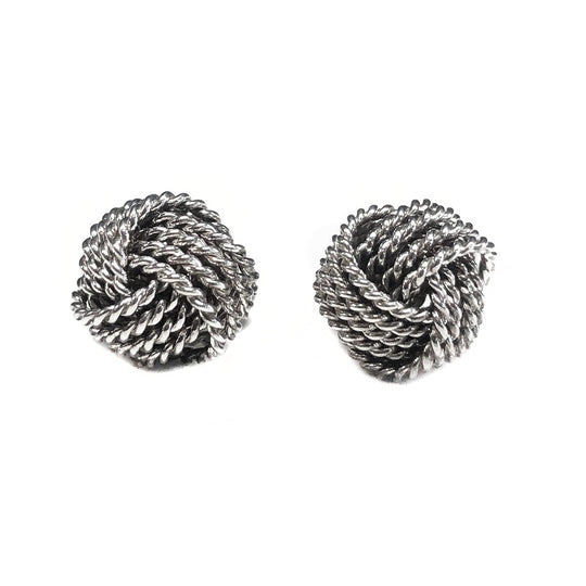 Tiffany Twist Knot Earrings (With Box)