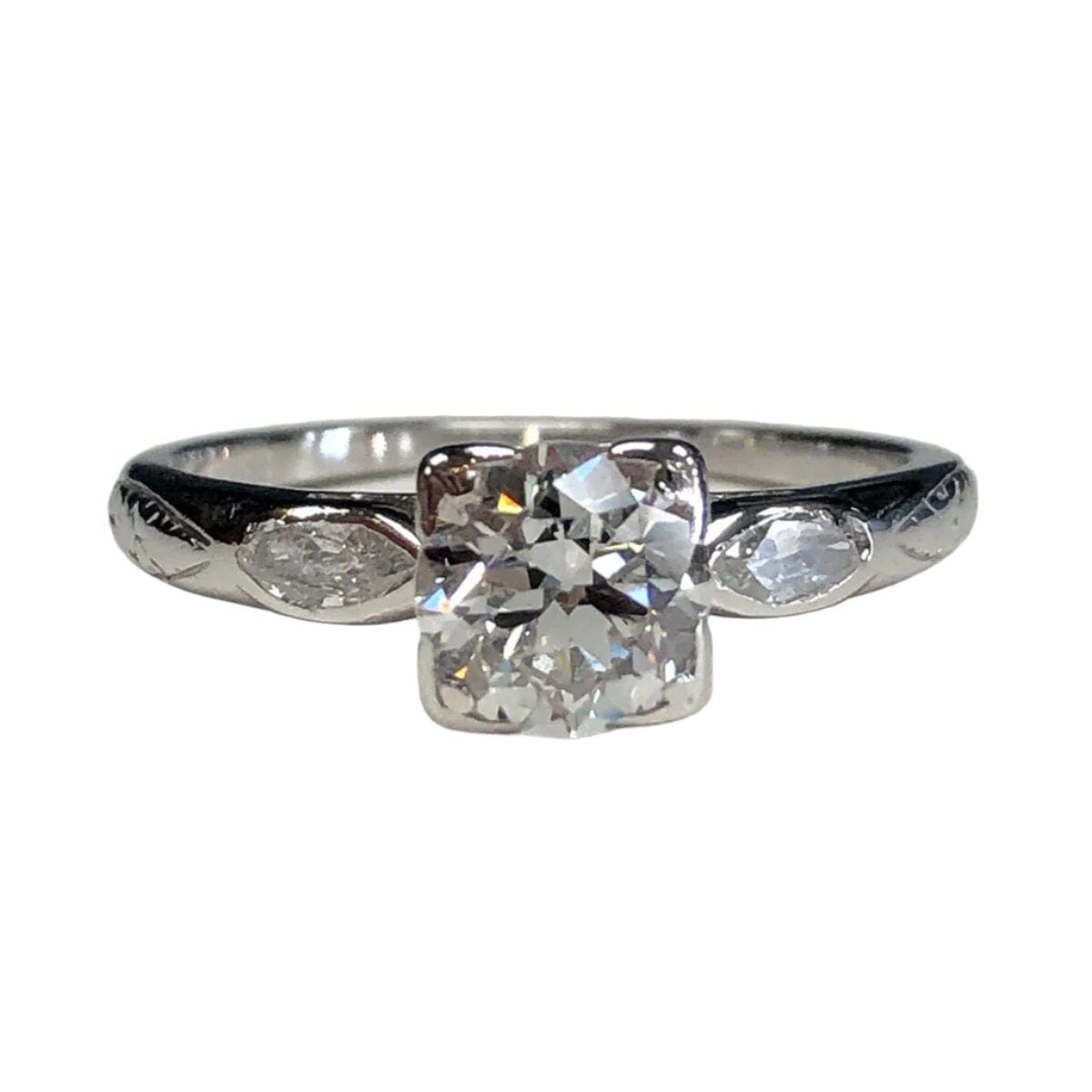 Great Lakes Coin Vintage Platinum &amp; Diamond Ring
