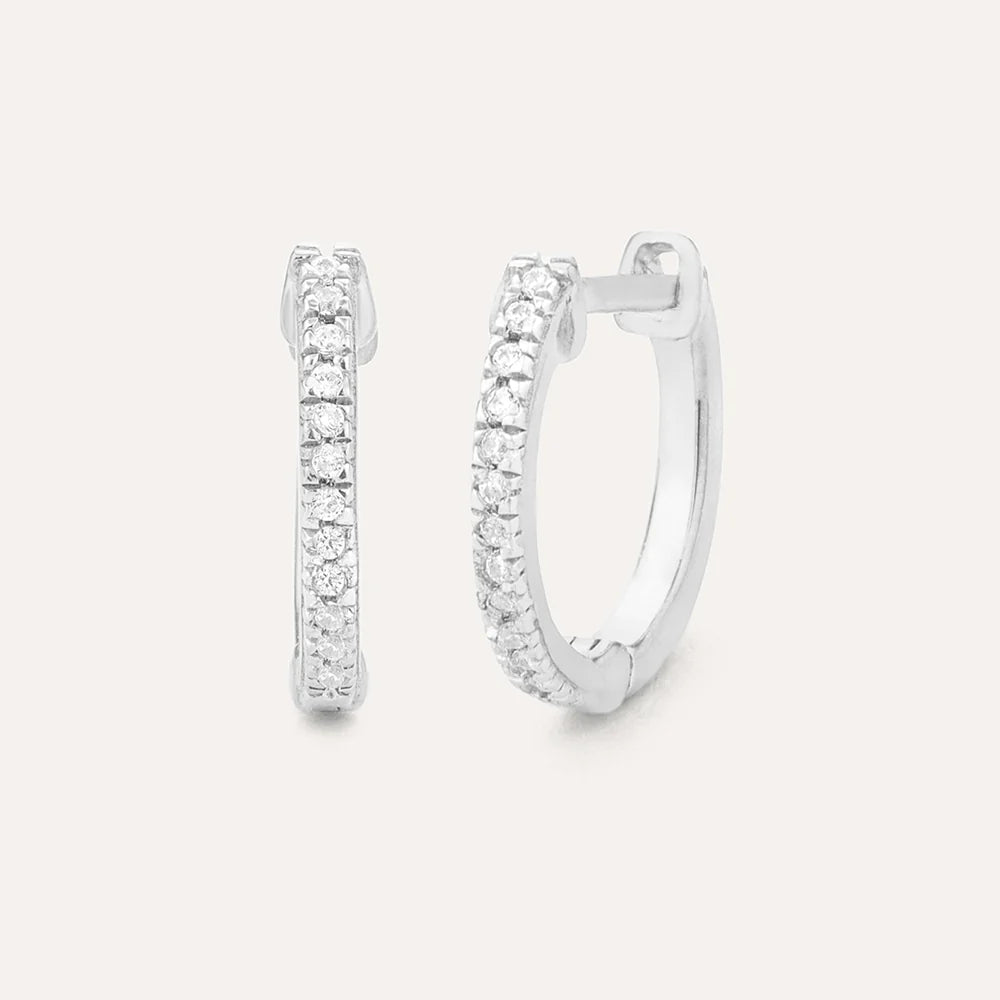 Ella Stein Ella Stein Half Hearted Adventure? Never! Hoop Earrings