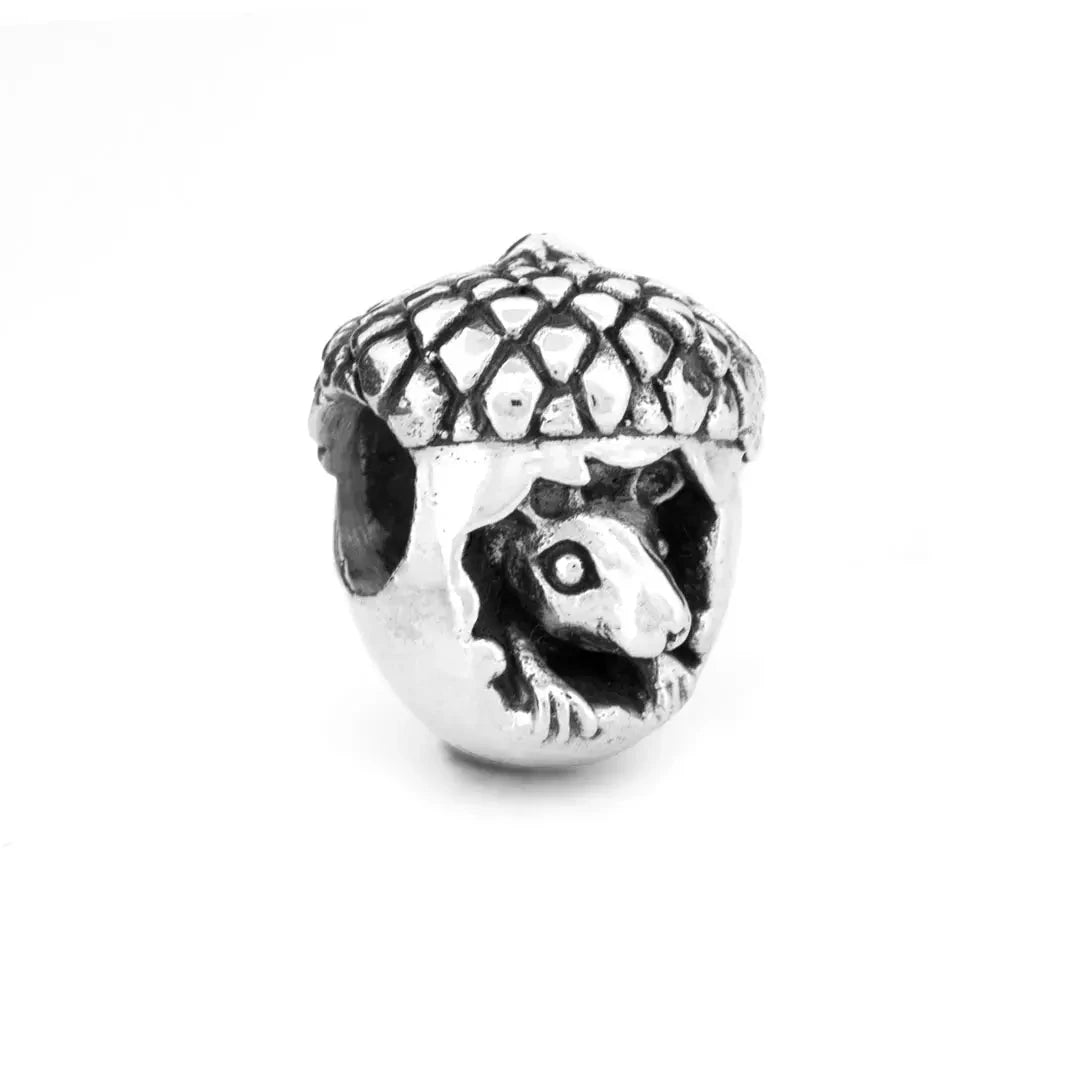 Great Lakes Boutique Preloved Black Raven Beads Acorn Mouse Surprise