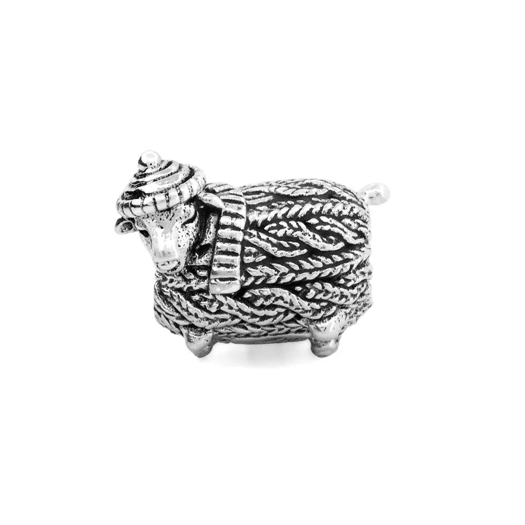 Great Lakes Boutique Preloved Black Raven Beads Wooly Sheep