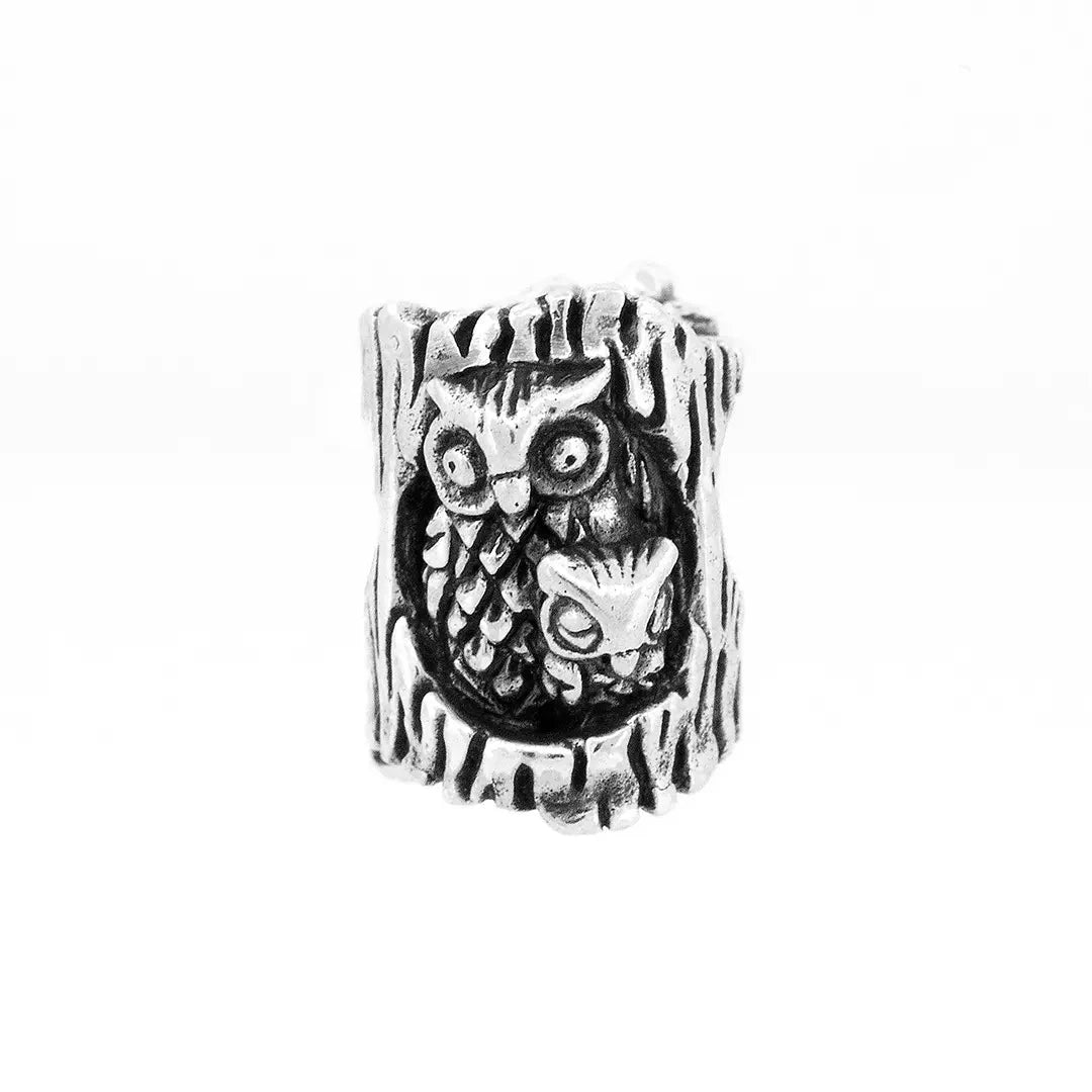Great Lakes Boutique Preloved Black Raven Beads Owl Love