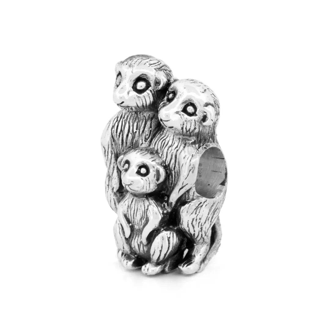 Great Lakes Boutique Preloved Black Raven Beads Meerkat Family