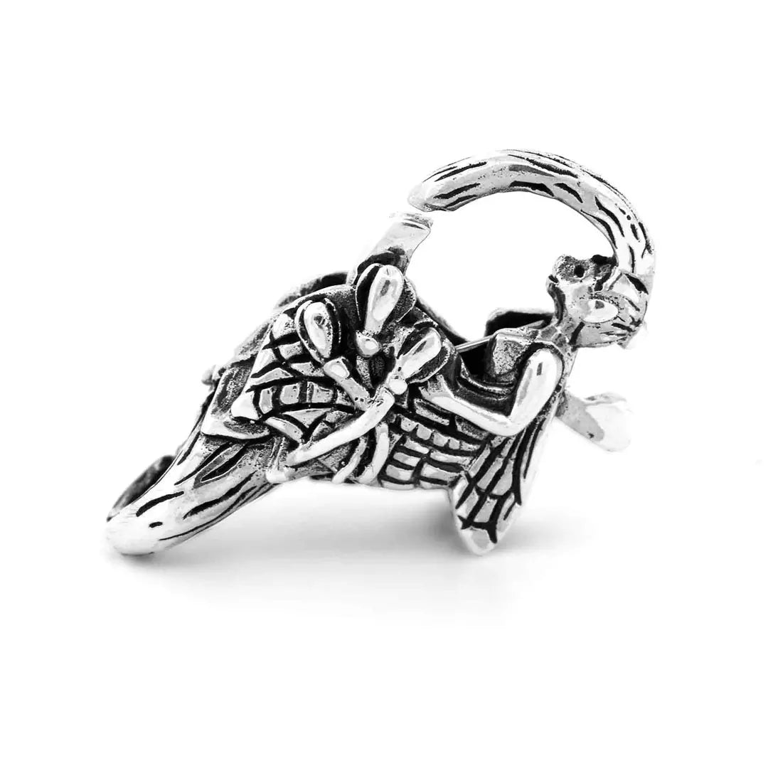 Great Lakes Boutique Preloved Black Raven Beads Fairy Lock