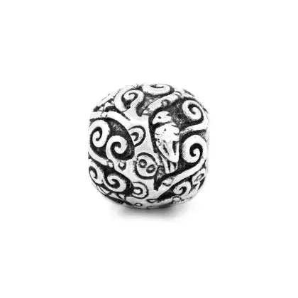 Great Lakes Boutique Preloved Black Raven Beads Klimt Tree of Life