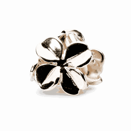 Great Lakes Boutique Preloved Trollbeads 40th Anniversary Silver Clover