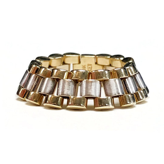 10 k Two Tone Gold Ring