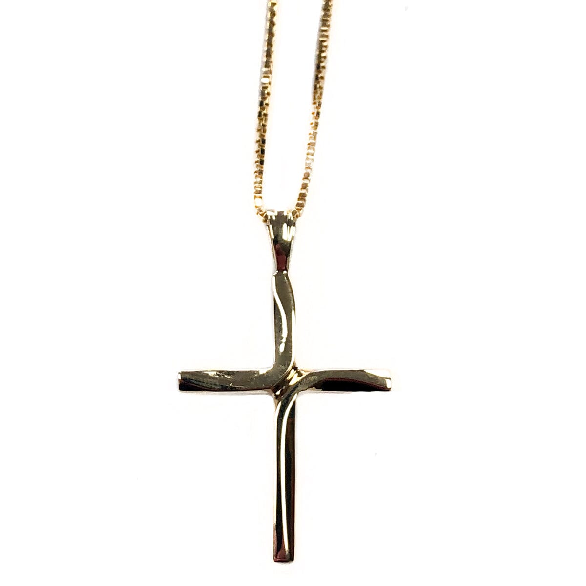 Great Lakes Coin 14k Gold Cross Necklace