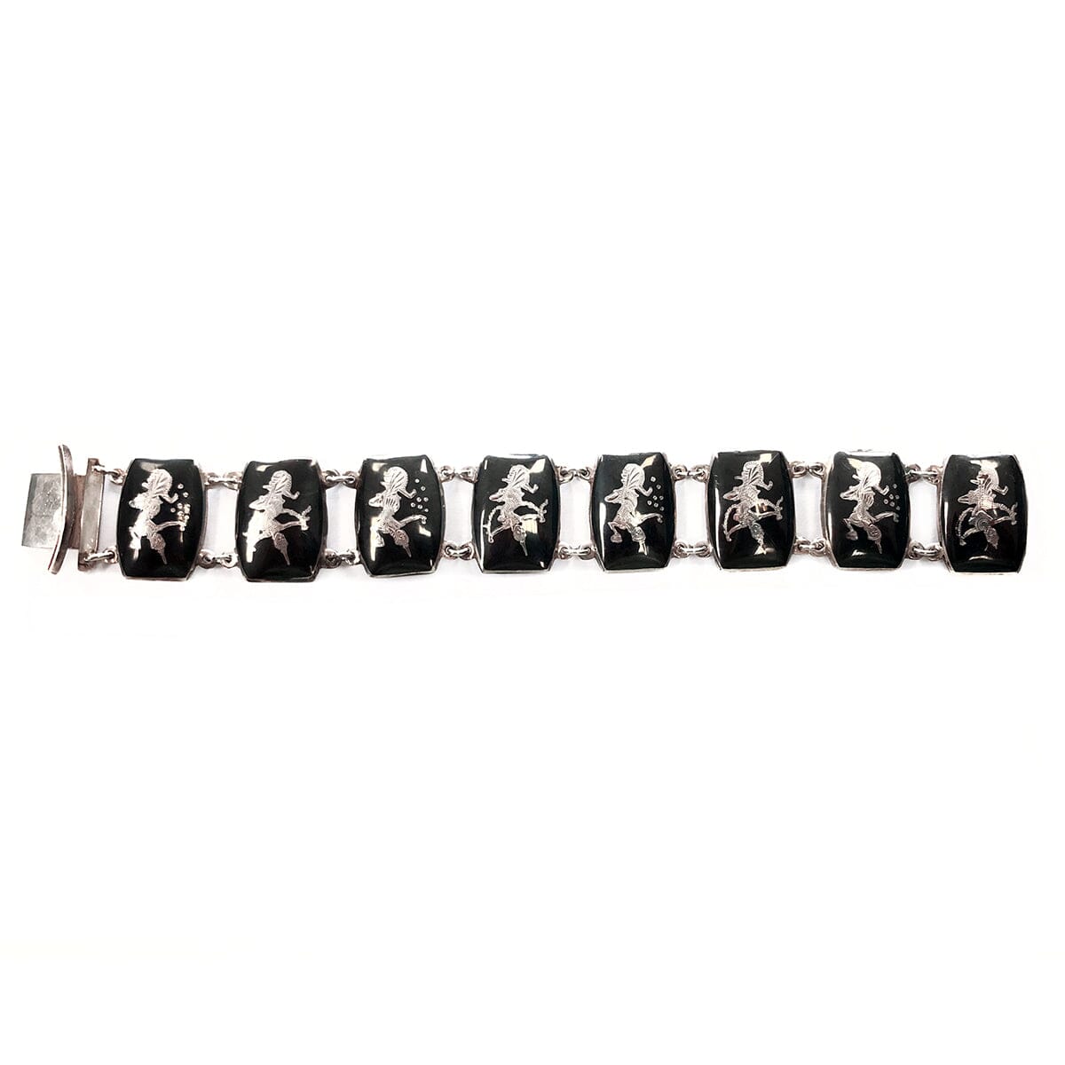 Great Lakes Boutique Vintage Sterling Silver Siam Bracelet