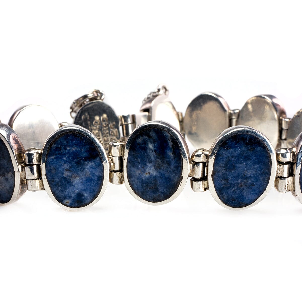 Great Lakes Boutique Silver and Sodalite Bracelet