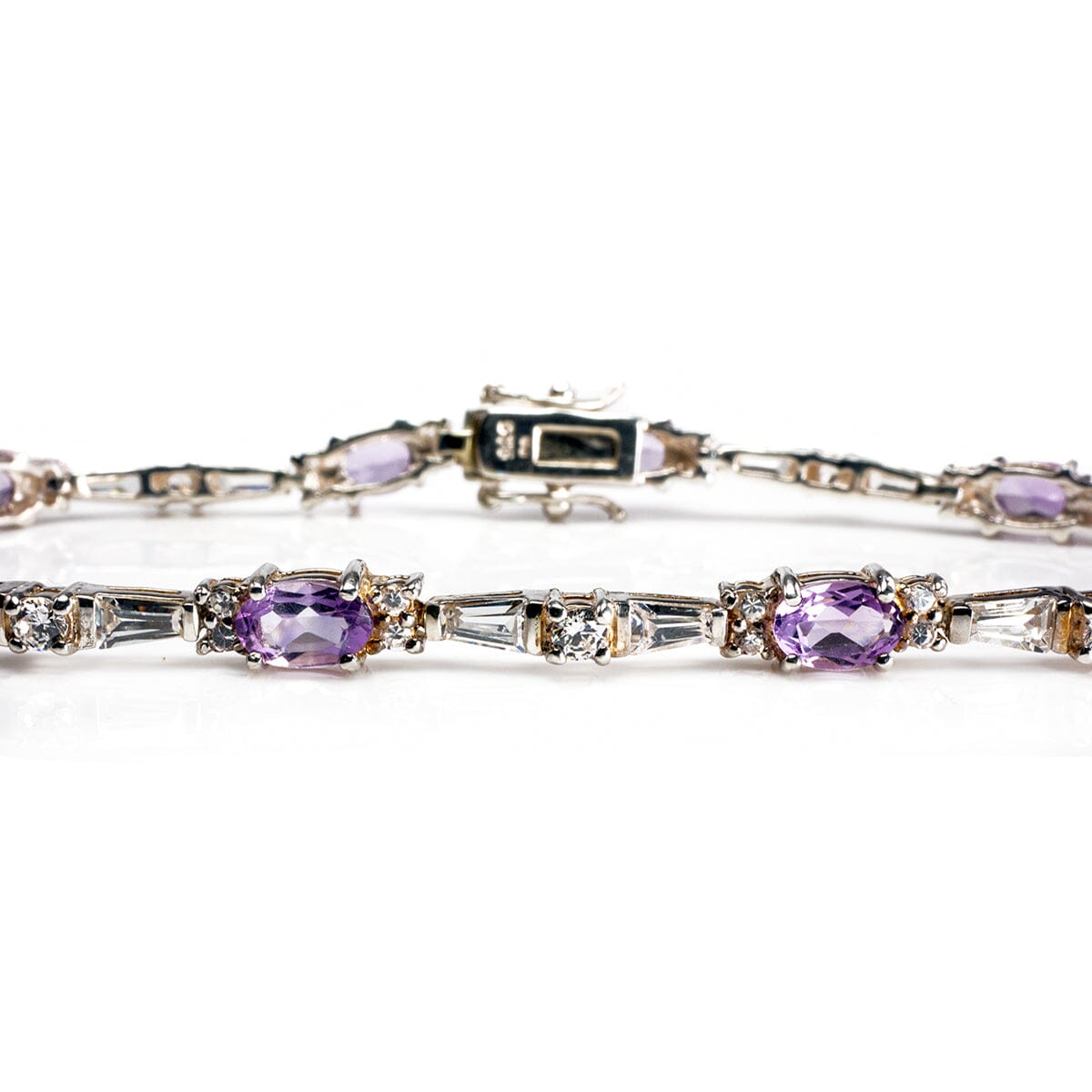 Great Lakes Boutique Silver &amp; Cubic Zirconia Bracelet