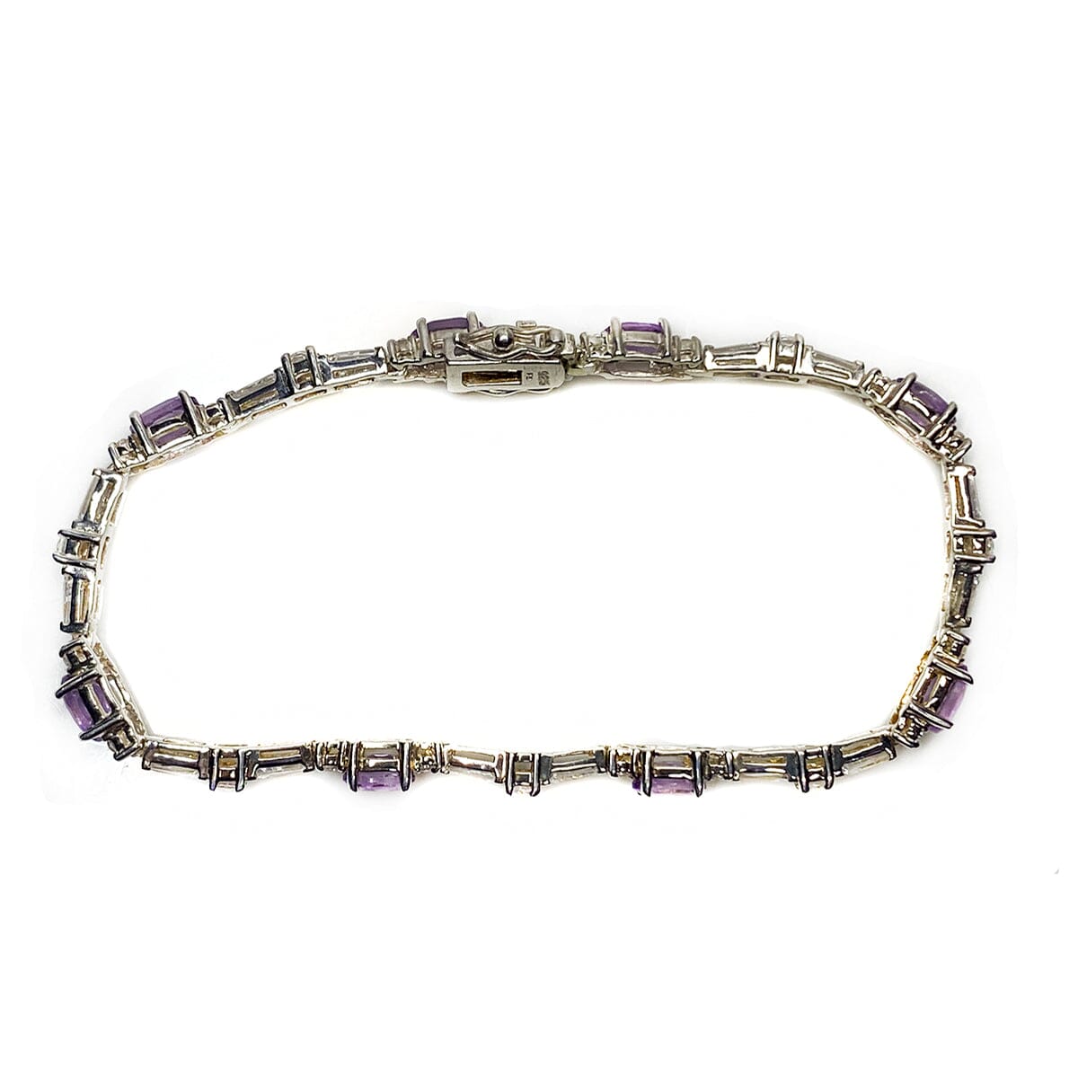 Great Lakes Boutique Silver &amp; Cubic Zirconia Bracelet