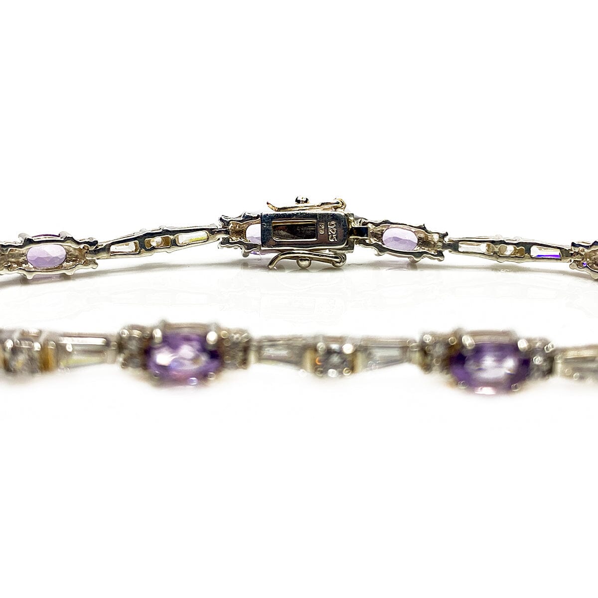 Great Lakes Boutique Silver &amp; Cubic Zirconia Bracelet