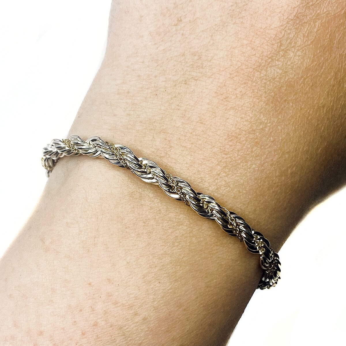 Great Lakes Boutique Silver and Gold Plated Bracelet