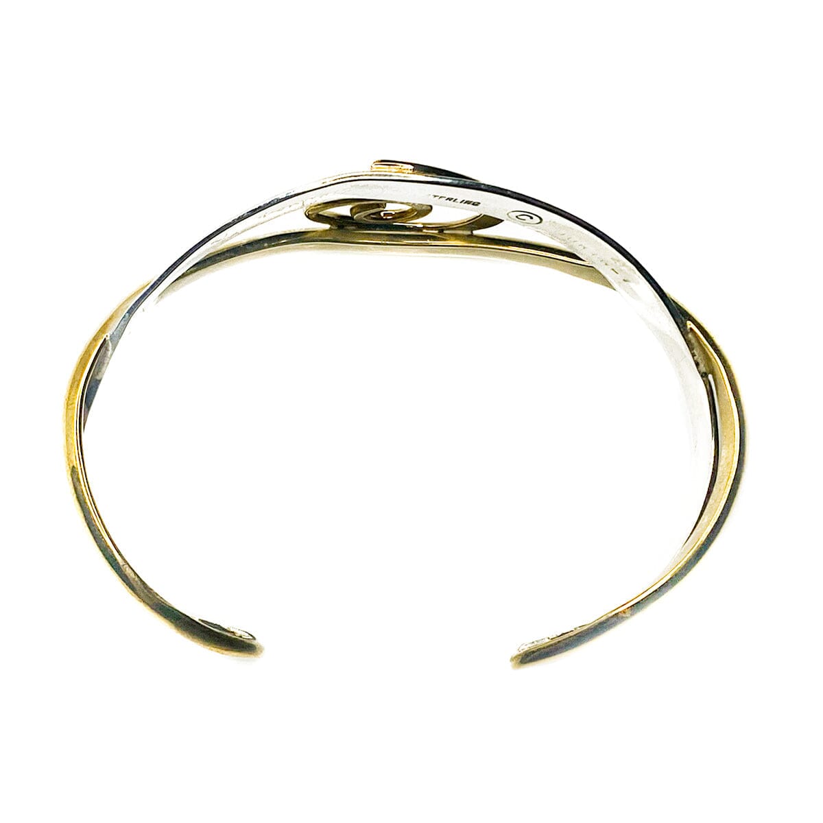 Great Lakes Boutique Silver and Brass Bangle