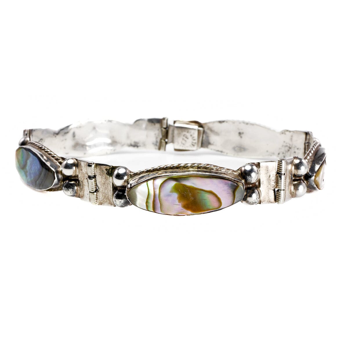 Great Lakes Boutique Silver &amp; Abalone Bracelet