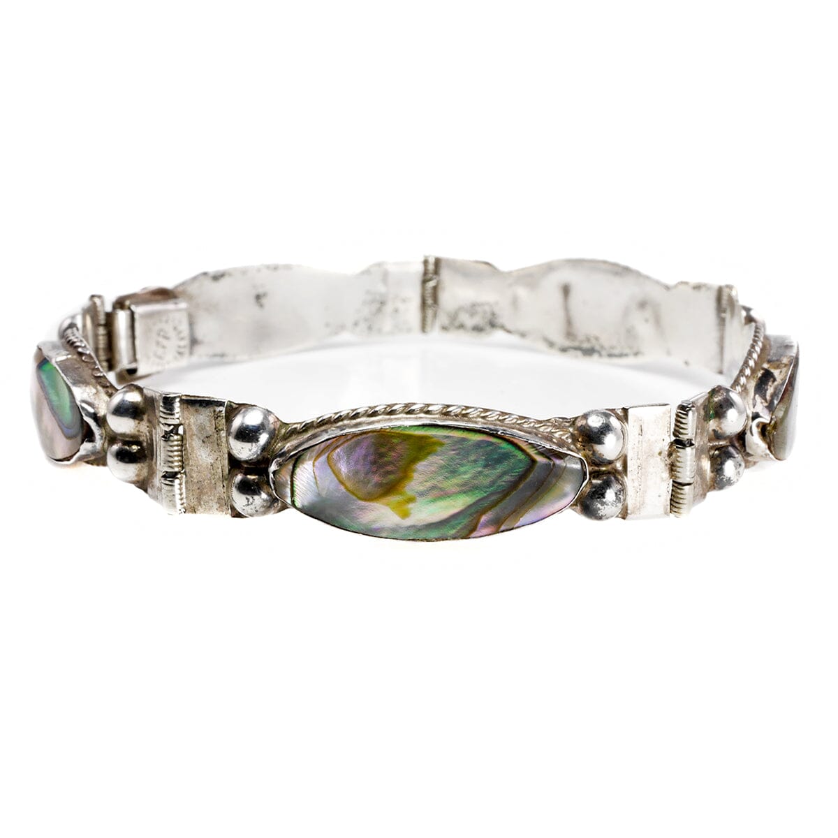 Great Lakes Boutique Silver &amp; Abalone Bracelet