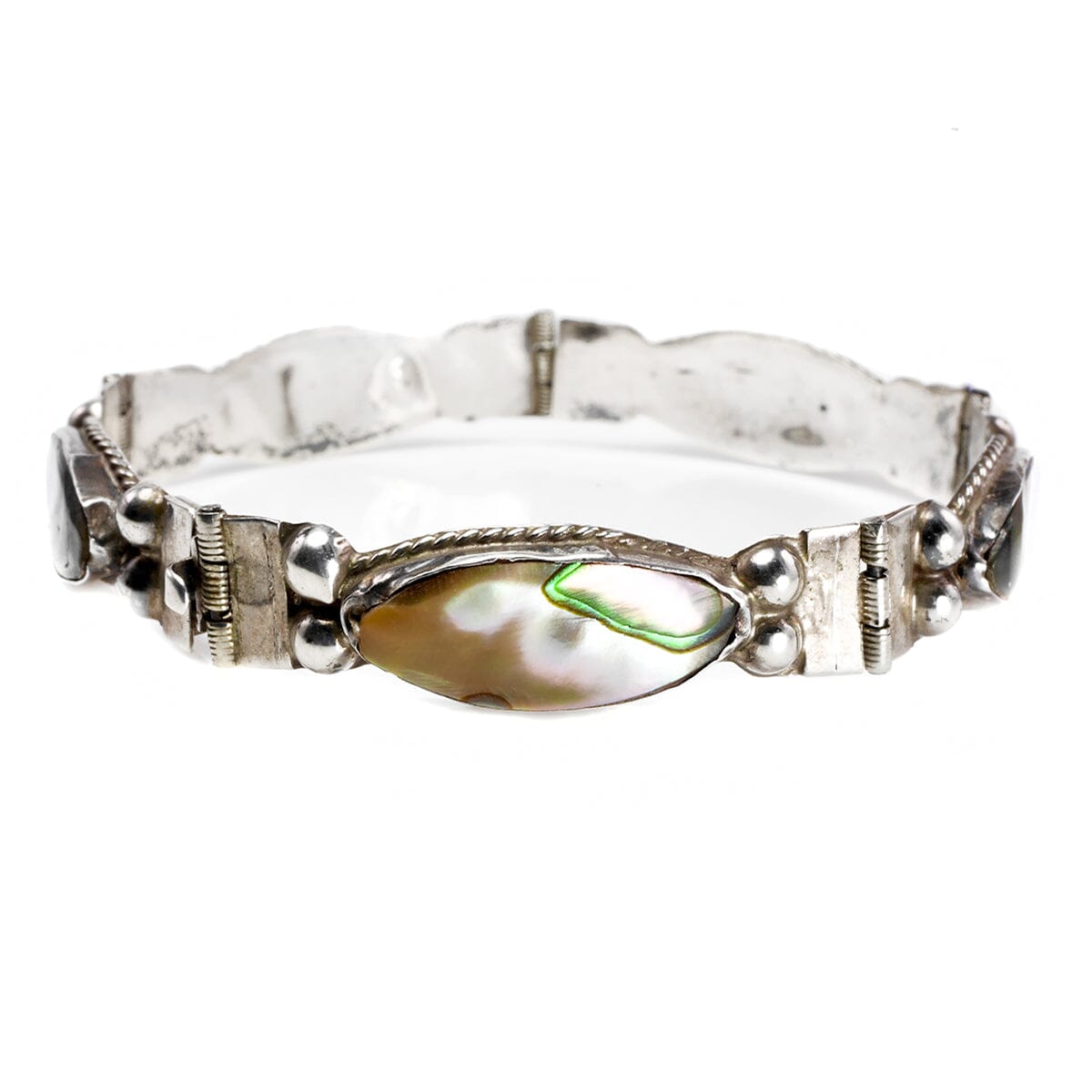 Great Lakes Boutique Silver &amp; Abalone Bracelet