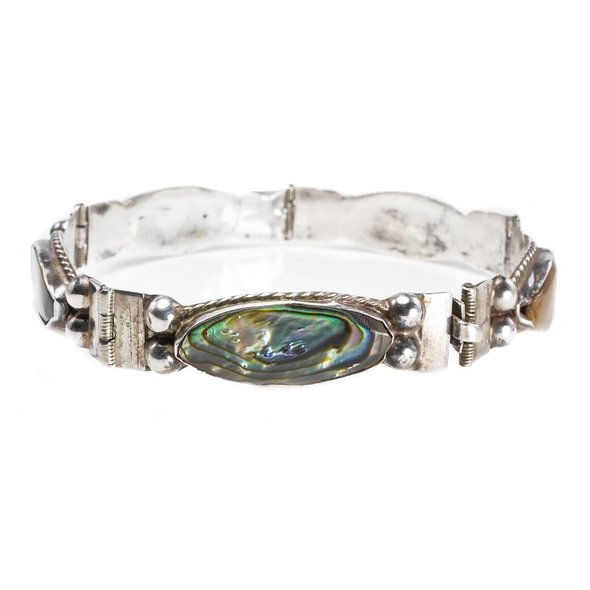 Great Lakes Boutique Silver &amp; Abalone Bracelet