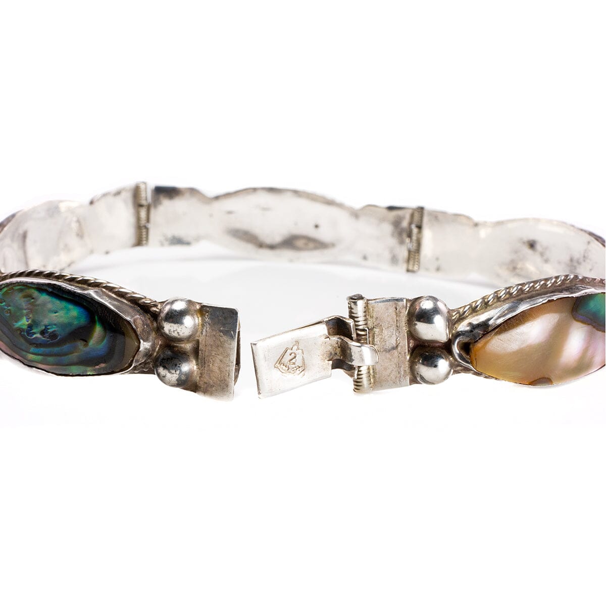 Great Lakes Boutique Silver &amp; Abalone Bracelet