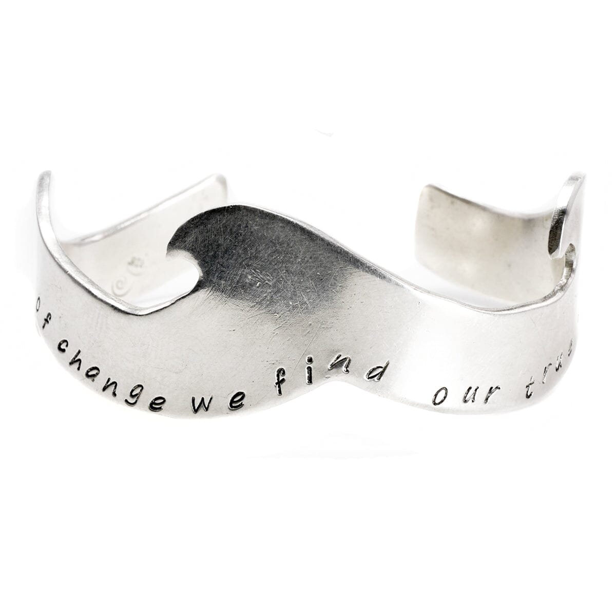 Great Lakes Boutique Silver Wave Bangle
