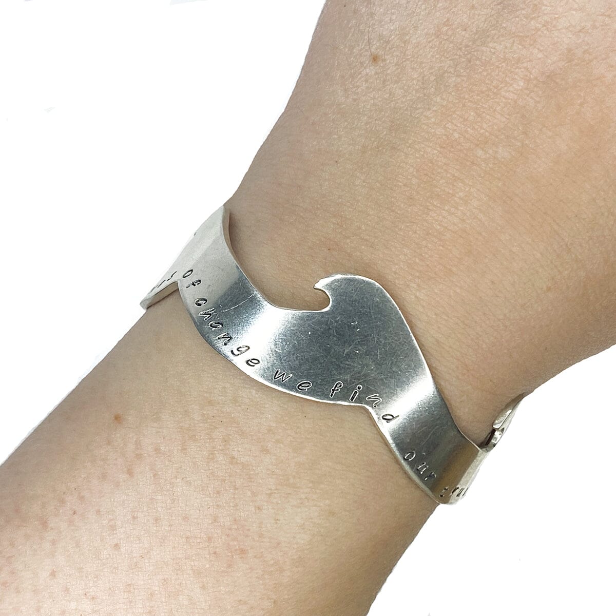 Great Lakes Boutique Silver Wave Bangle