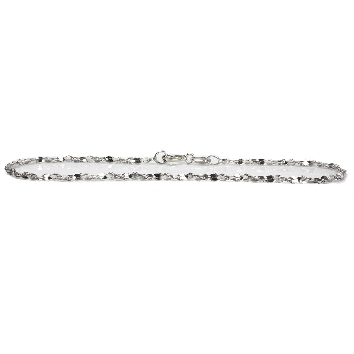 Great Lakes Boutique Twisted Silver Bracelet