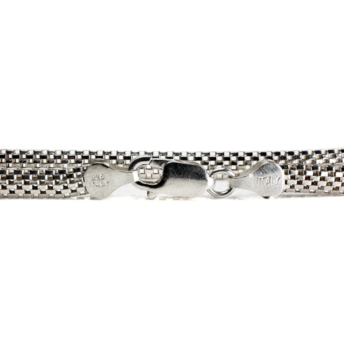 Great Lakes Boutique Silver Mesh Bracelet
