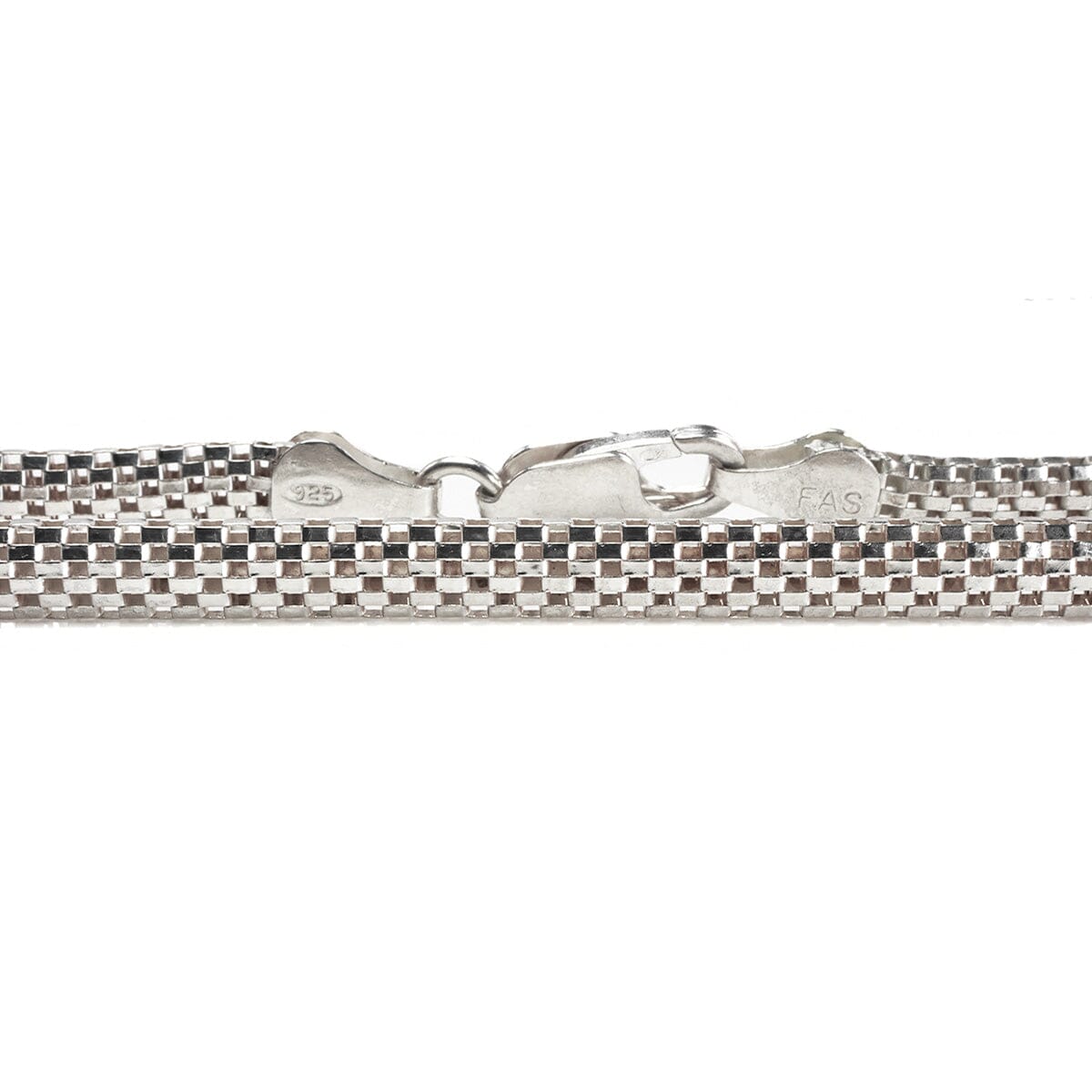 Great Lakes Boutique Silver Mesh Bracelet