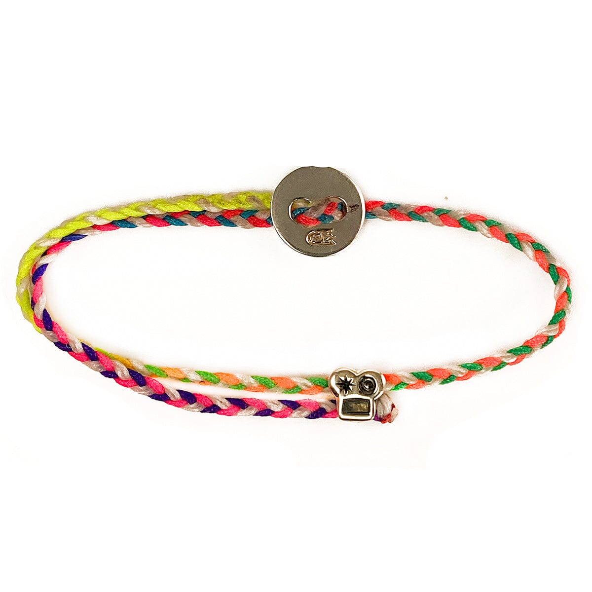 Great Lakes Boutique Silver &amp; Braided Bracelet