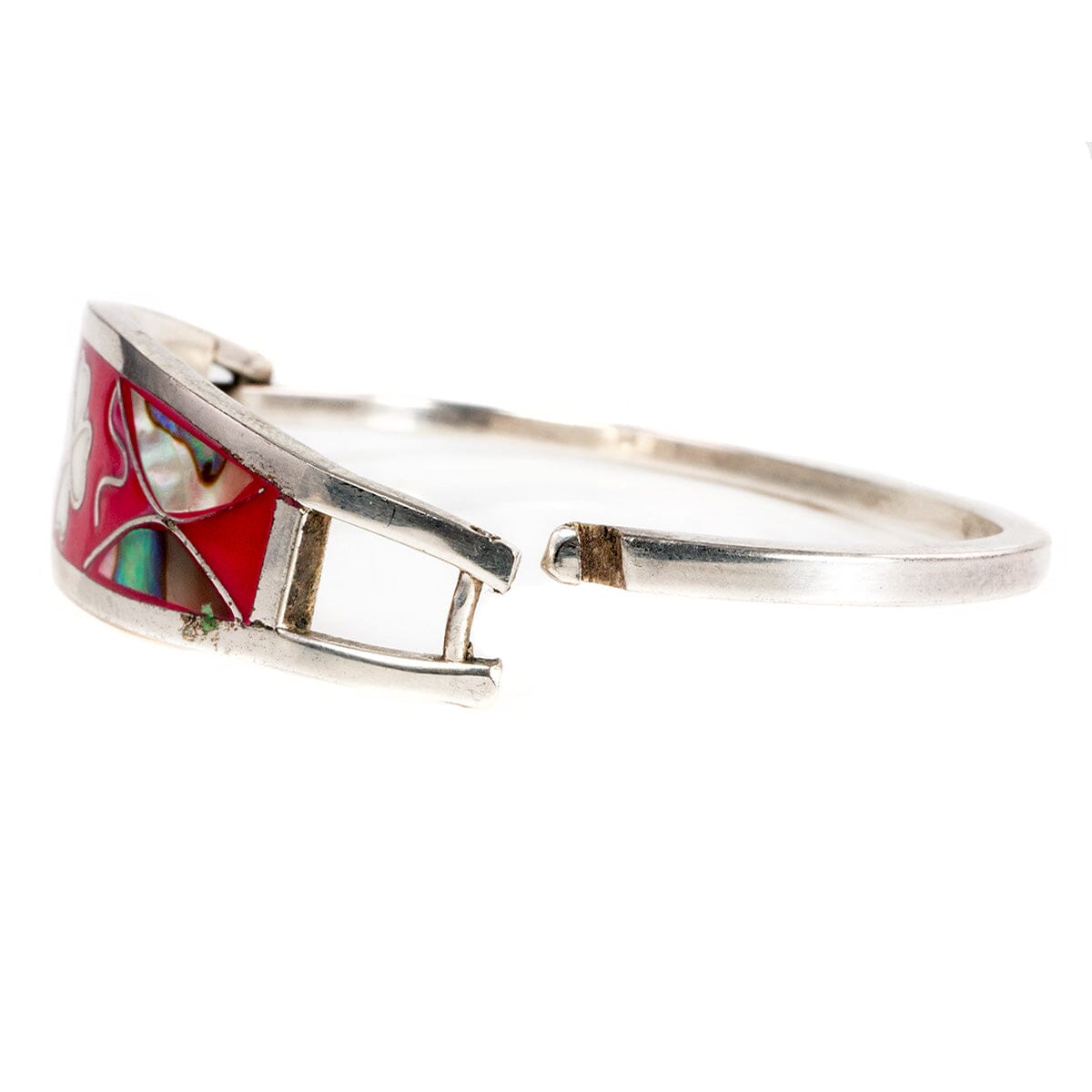 Great Lakes Boutique Silver &amp; Enamel Bangle