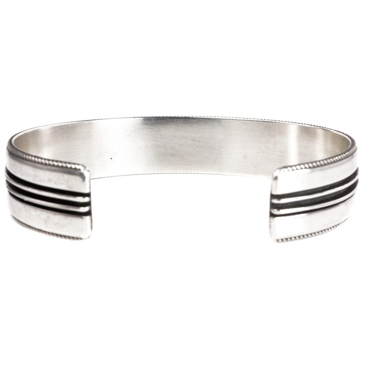 Great Lakes Coin Yazzie Navajo Silver Cuff